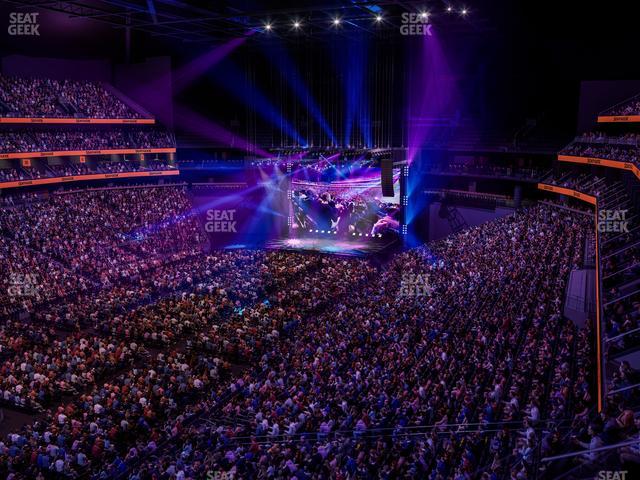 Climate Pledge Arena - Section 117 W Seat View Climate Pledge Arena - Section 117 W Seat View