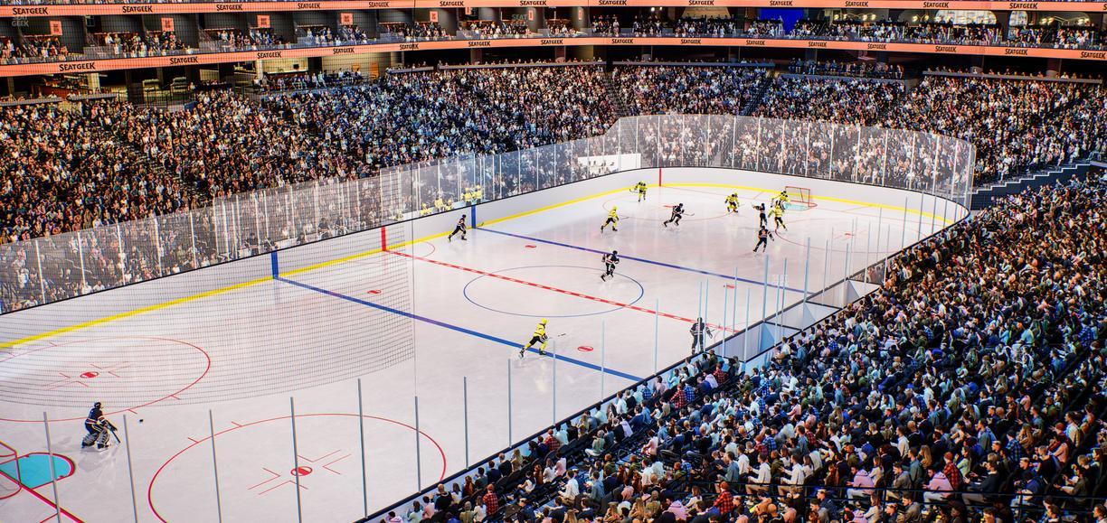 Climate Pledge Arena - Section 117 Seat View