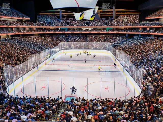 Climate Pledge Arena - Section 120 W Seat View Climate Pledge Arena - Section 120 W Seat View