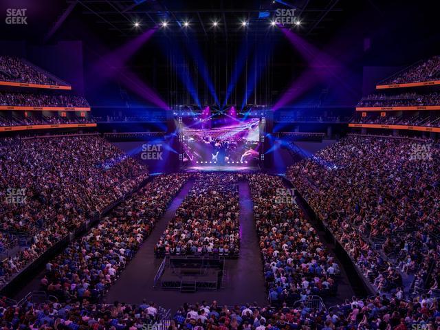 Climate Pledge Arena - Section 120 W Seat View Climate Pledge Arena - Section 120 W Seat View