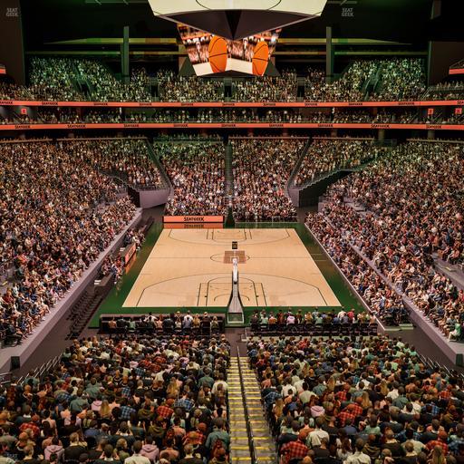 Climate Pledge Arena - Section 120 Seat View