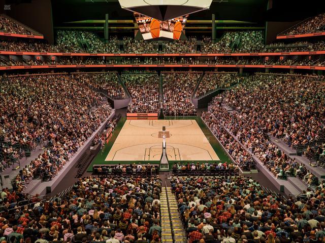 Climate Pledge Arena - Section 120 Seat View