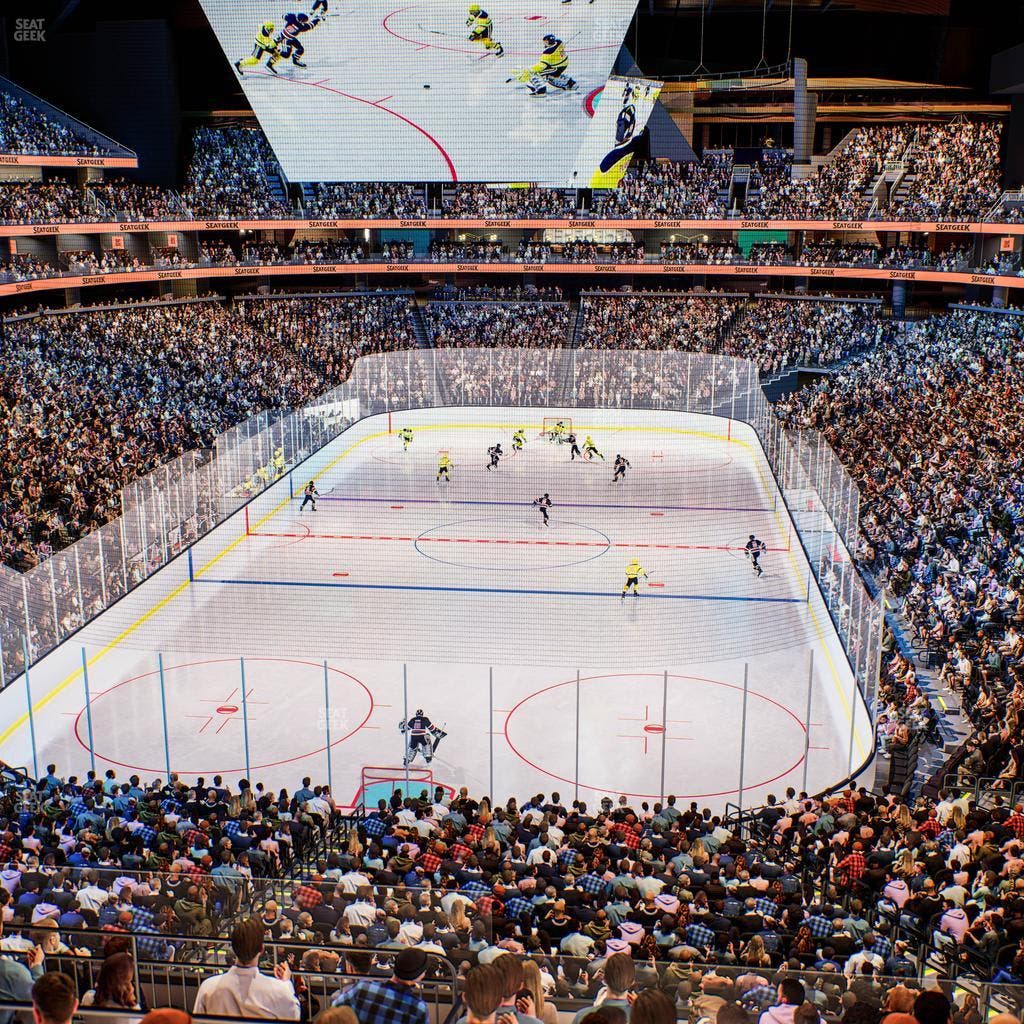 Climate Pledge Arena - Section 120 Seat View