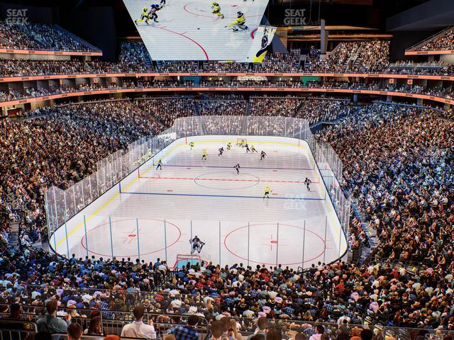 Climate Pledge Arena - Section 120 Seat View Climate Pledge Arena - Section 120 Seat View