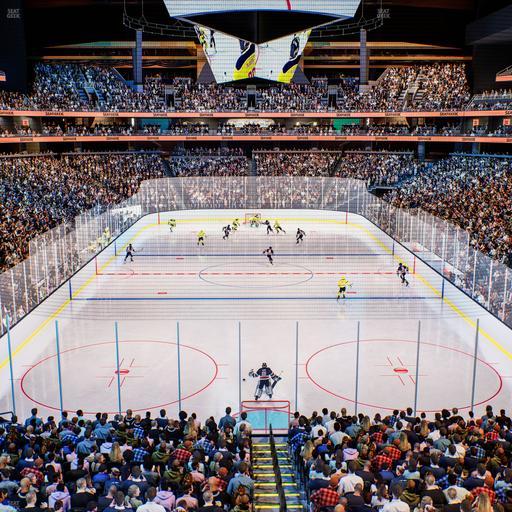 Climate Pledge Arena - Section 120 Seat View