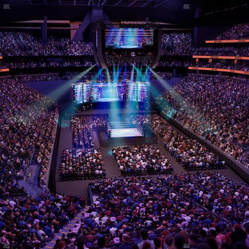 Climate Pledge Arena - Section 121 Seat View