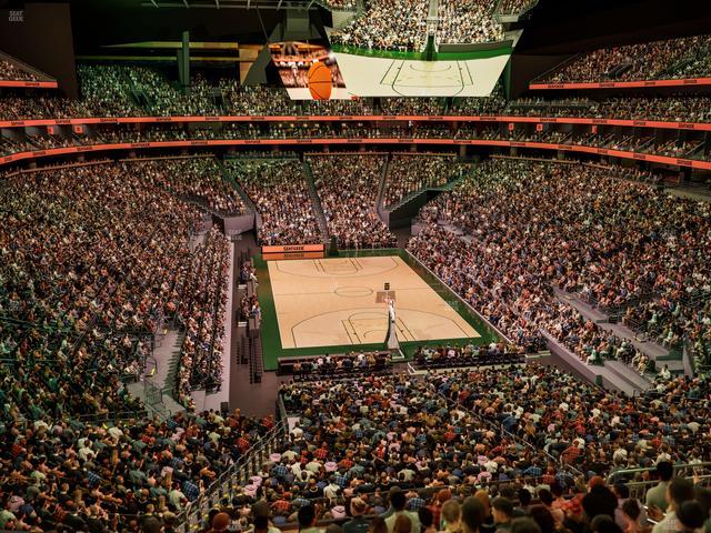 Climate Pledge Arena - Section 121 Seat View