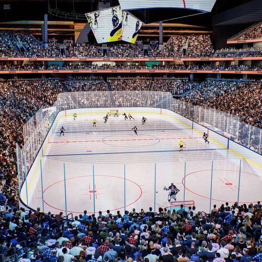 Climate Pledge Arena - Section 121 Seat View