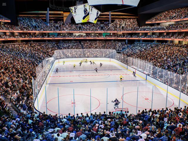 Climate Pledge Arena - Section 121 Seat View