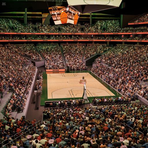 Climate Pledge Arena - Section 121 Seat View