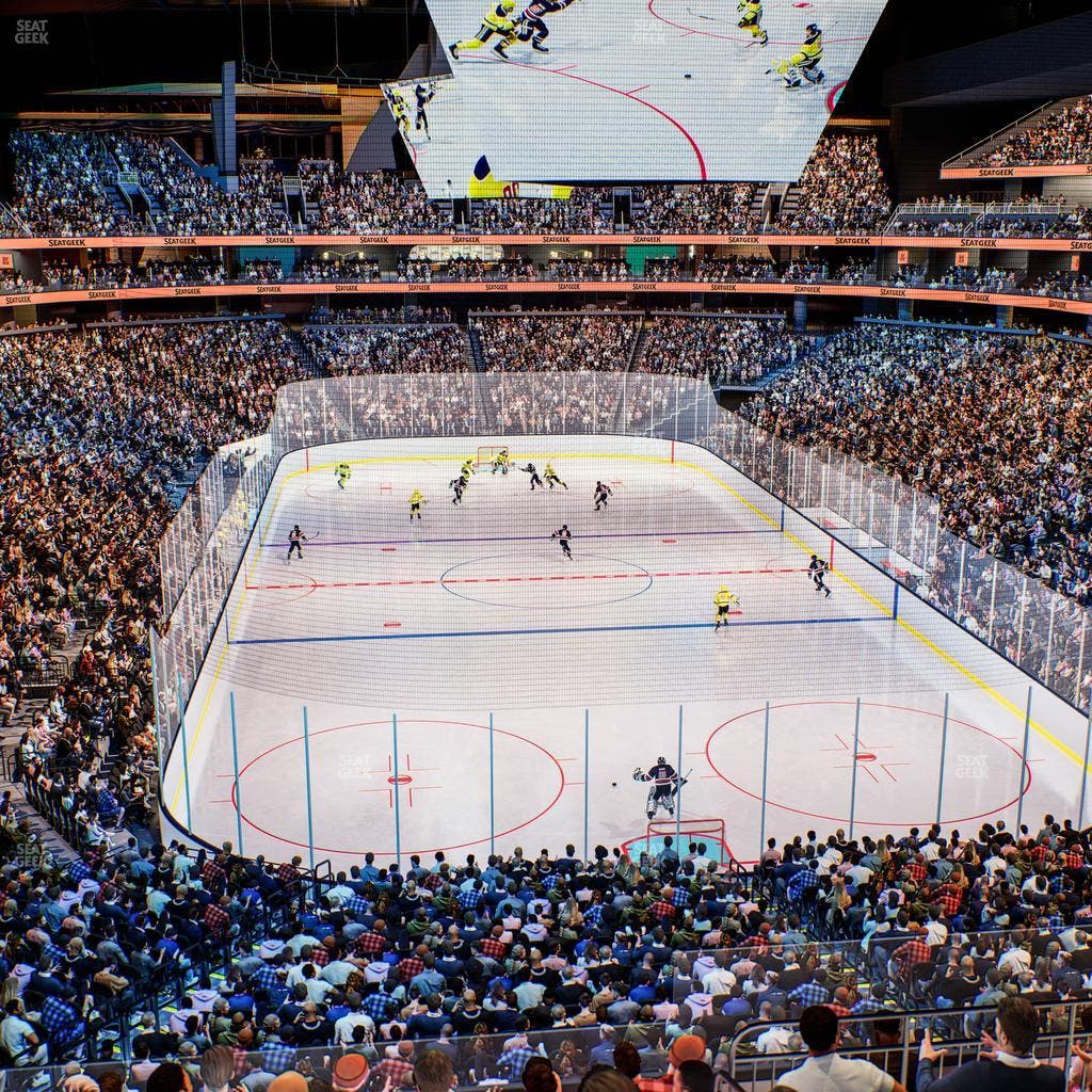 Climate Pledge Arena - Section 121 Seat View