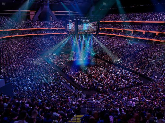 Climate Pledge Arena - Section 122 Seat View