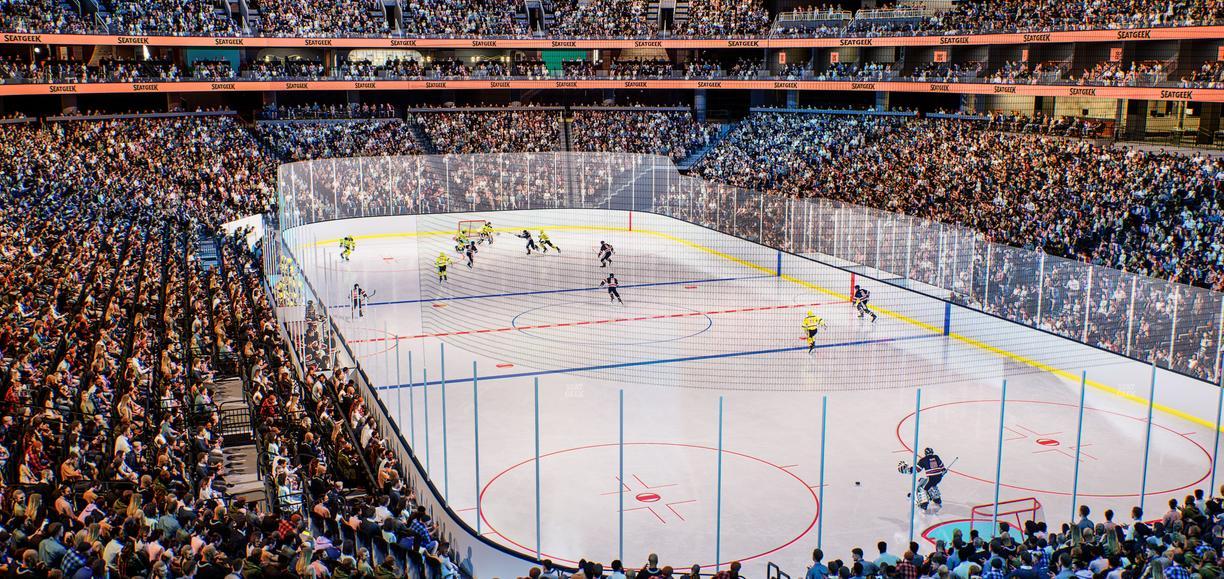 Climate Pledge Arena - Section 122 Seat View