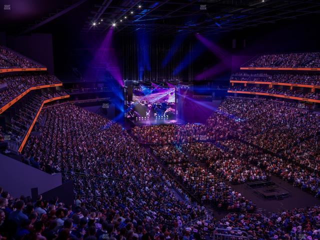 Climate Pledge Arena - Section 122 Seat View