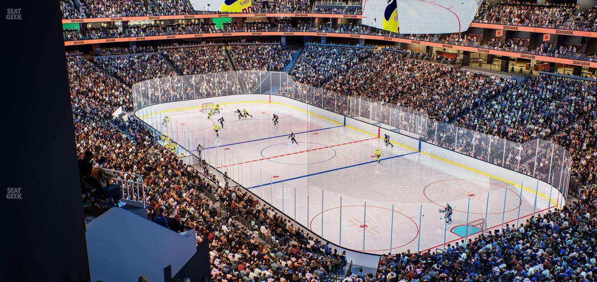 Climate Pledge Arena - Section 123 Seat View