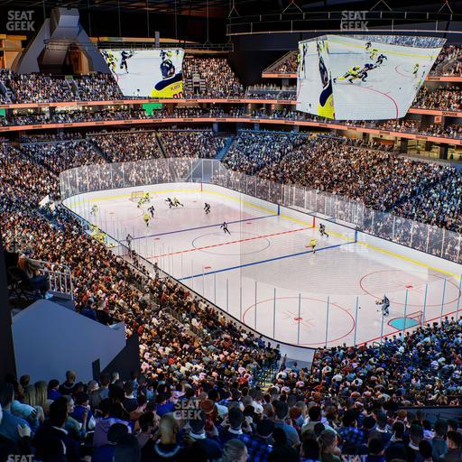 Climate Pledge Arena - Section 123 Seat View