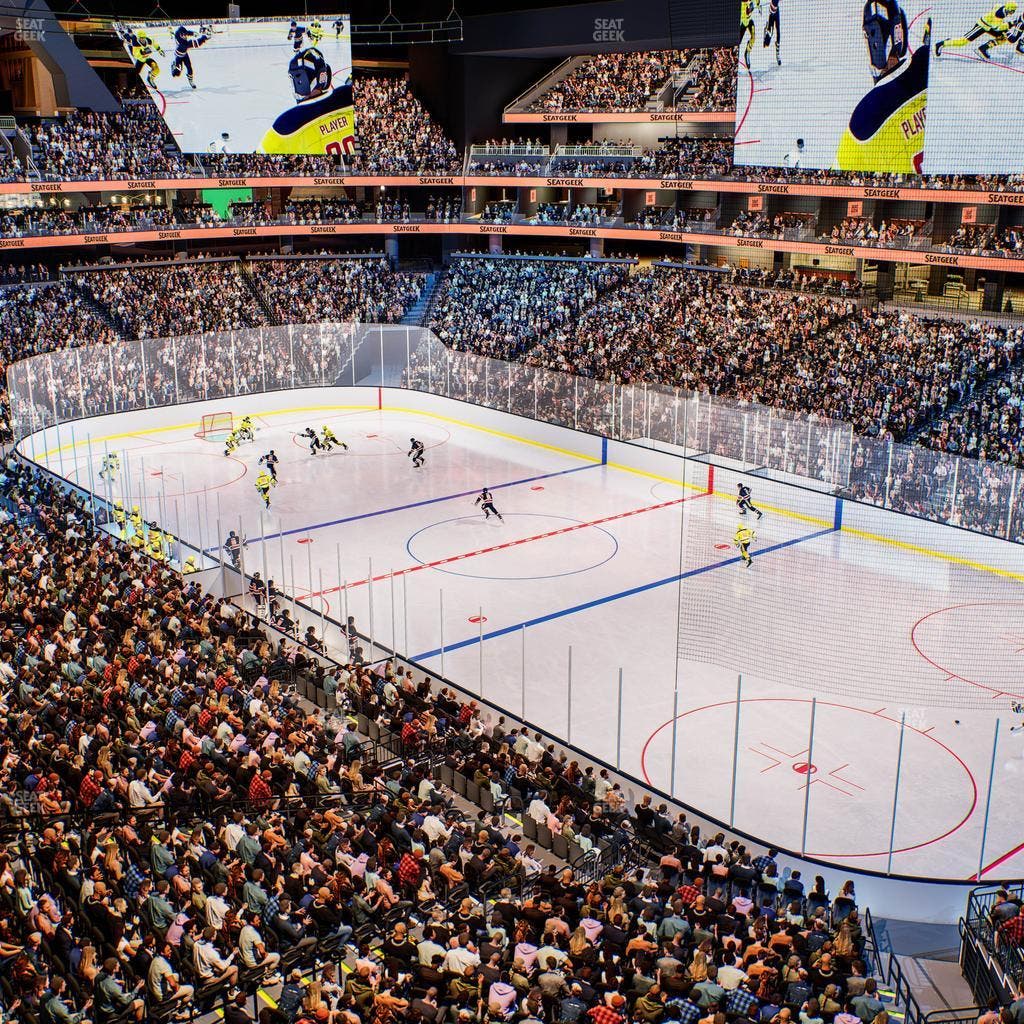 Climate Pledge Arena - Section 124 W Seat View