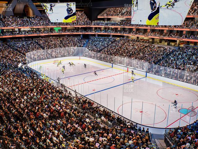 Climate Pledge Arena - Section 124 W Seat View Climate Pledge Arena - Section 124 W Seat View