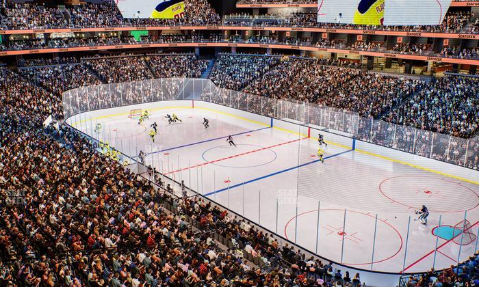 Climate Pledge Arena - Section 124 W Seat View