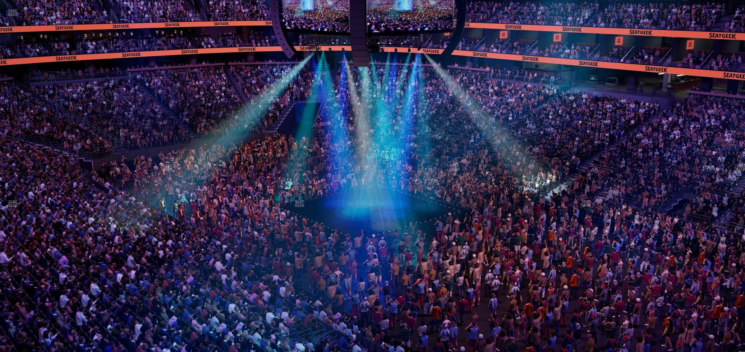 Climate Pledge Arena - Section 124 W Seat View