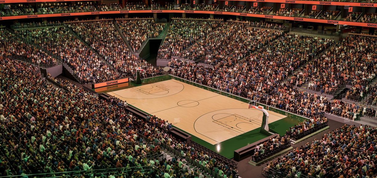 Climate Pledge Arena - Section 124 W Seat View