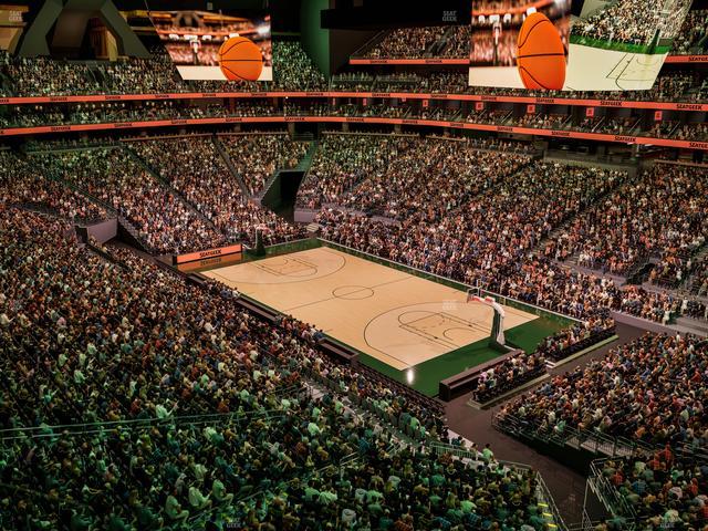 Climate Pledge Arena - Section 124 W Seat View