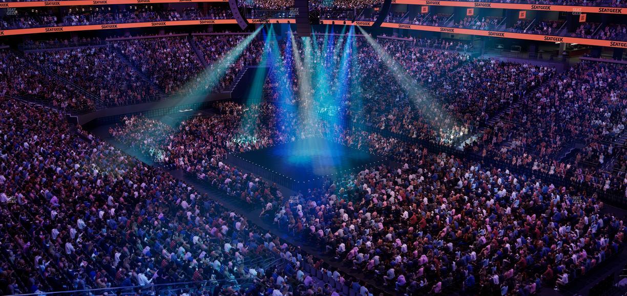 Climate Pledge Arena - Section 124 W Seat View