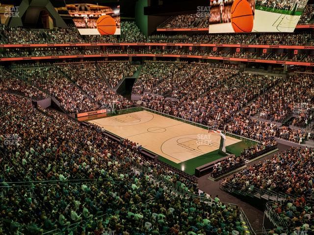 Climate Pledge Arena - Section 124 Seat View