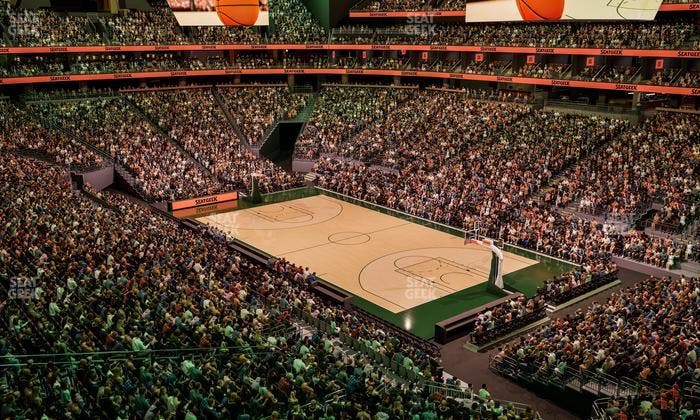 Climate Pledge Arena - Section 124 Seat View