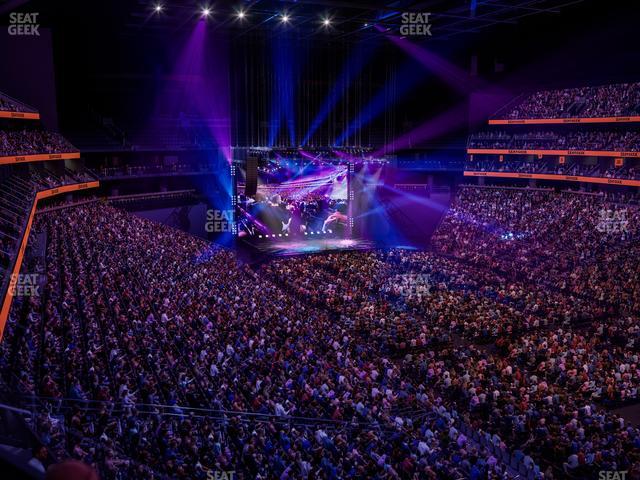 Climate Pledge Arena - Section 124 Seat View Climate Pledge Arena - Section 124 Seat View