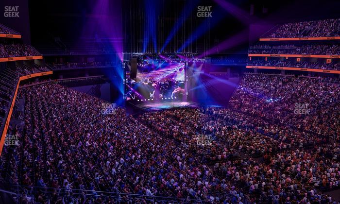 Climate Pledge Arena - Section 124 Seat View