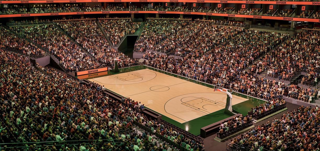 Climate Pledge Arena - Section 124 Seat View