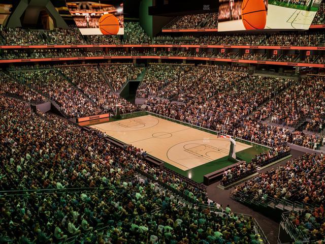 Climate Pledge Arena - Section 124 Seat View