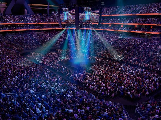 Climate Pledge Arena - Section 124 Seat View