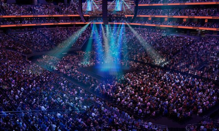 Climate Pledge Arena - Section 124 Seat View