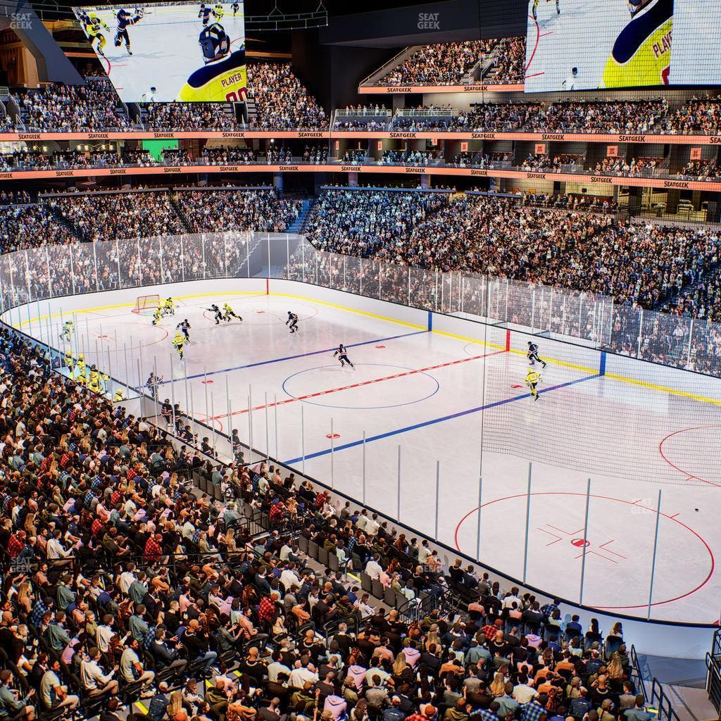 Climate Pledge Arena - Section 124 Seat View