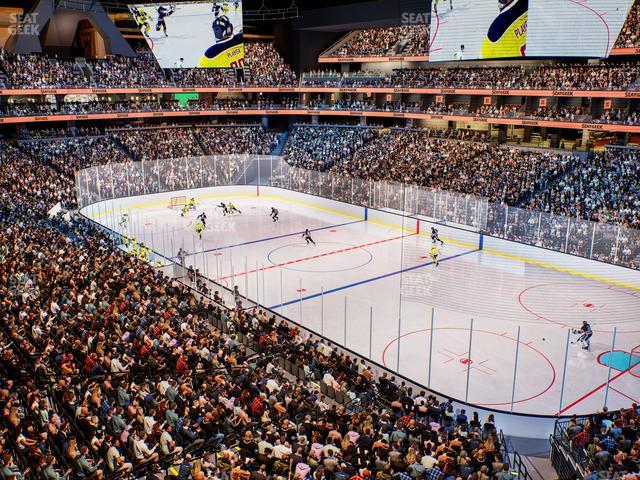 Climate Pledge Arena - Section 124 Seat View Climate Pledge Arena - Section 124 Seat View