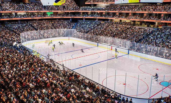 Climate Pledge Arena - Section 124 Seat View