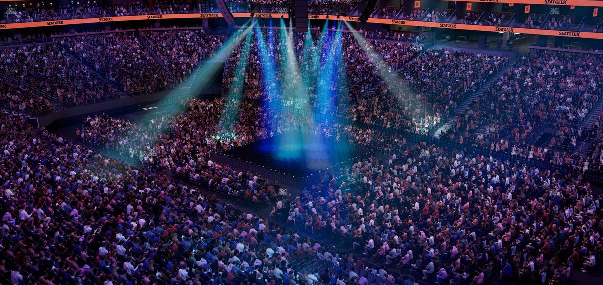 Climate Pledge Arena - Section 125 W Seat View