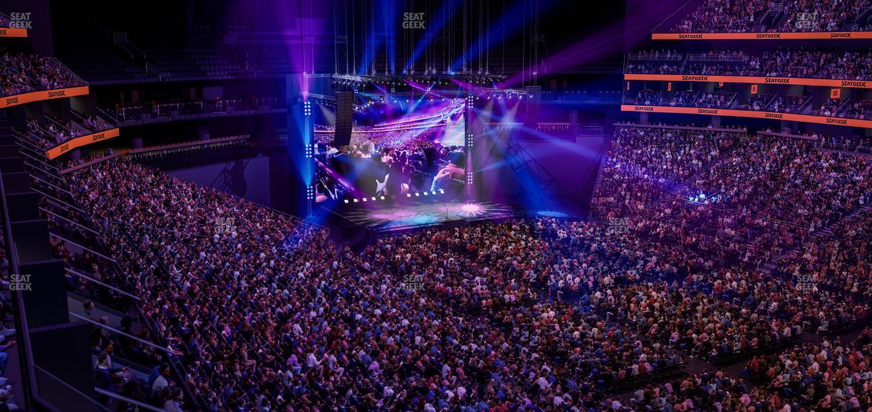 Climate Pledge Arena - Section 125 W Seat View