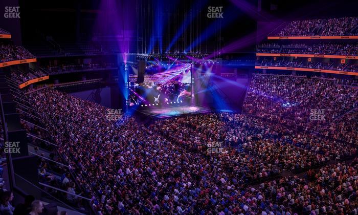 Climate Pledge Arena - Section 125 W Seat View