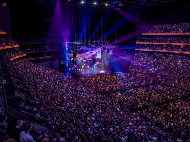 Climate Pledge Arena - Section 125 W Seat View