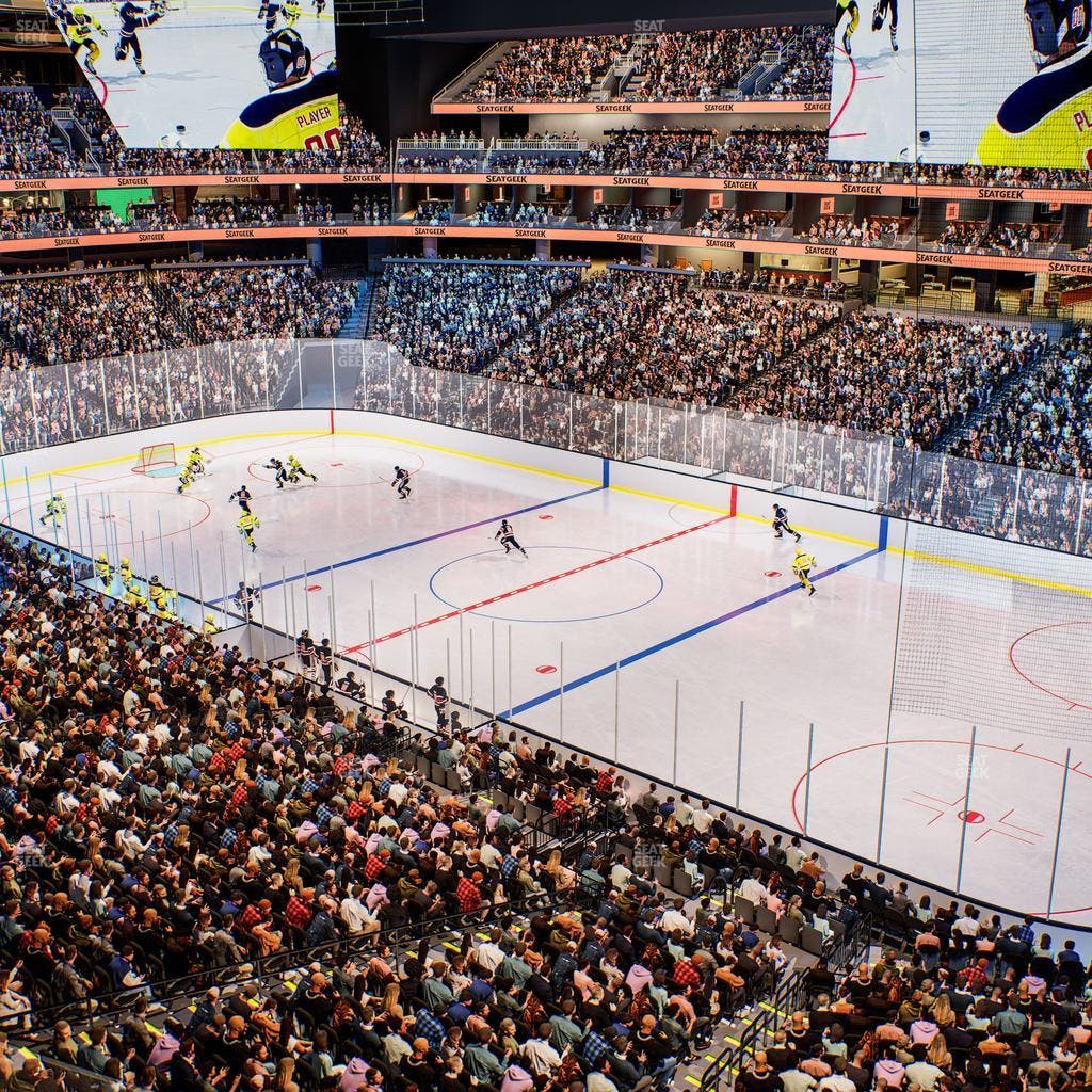 Climate Pledge Arena - Section 125 W Seat View