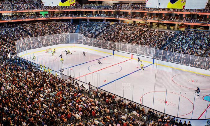 Climate Pledge Arena - Section 125 W Seat View