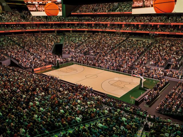 Climate Pledge Arena - Section 125 Seat View