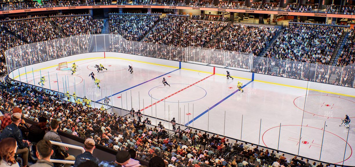 Climate Pledge Arena - Section 125 Seat View