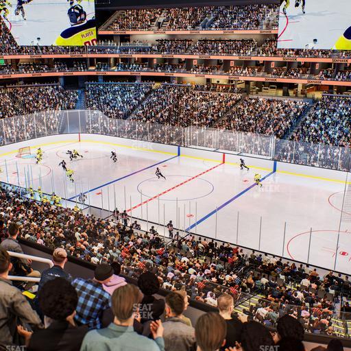 Climate Pledge Arena - Section 125 Seat View