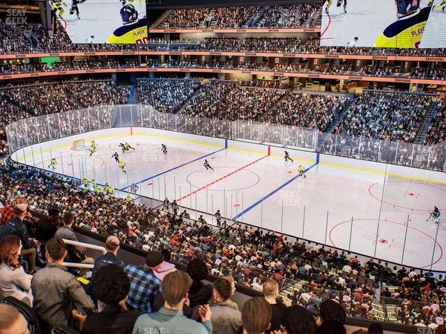 Climate Pledge Arena - Section 125 Seat View