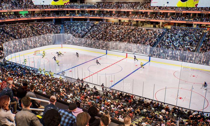 Climate Pledge Arena - Section 125 Seat View