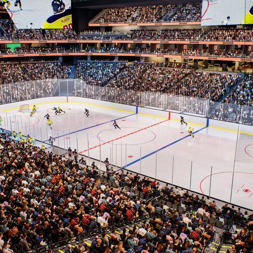 Climate Pledge Arena - Section 125 Seat View